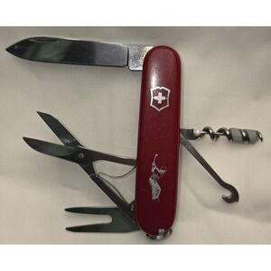 Victorinox Swiss Army Knife Golfer Retired Vintage 91mm Golf Rare EXCELLENT